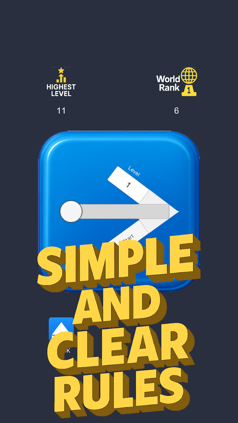 Push! Push Puzzle simple and clear rules screen